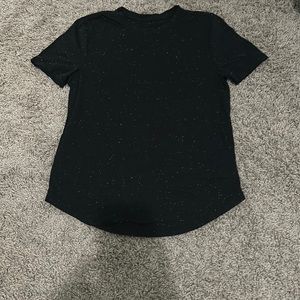 Lululemon black speckled shirt